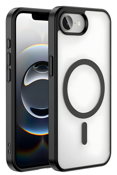 Fibaks Apple iPhone 16E Kılıf Magsafe Wireless Şarj Özellikli Tam Koruma Renkli Sert Silikon Kapak