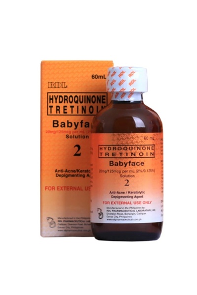 Babyface بيبي فيس هيدركينون تريتينوين قابض برتقالي 60 مل
