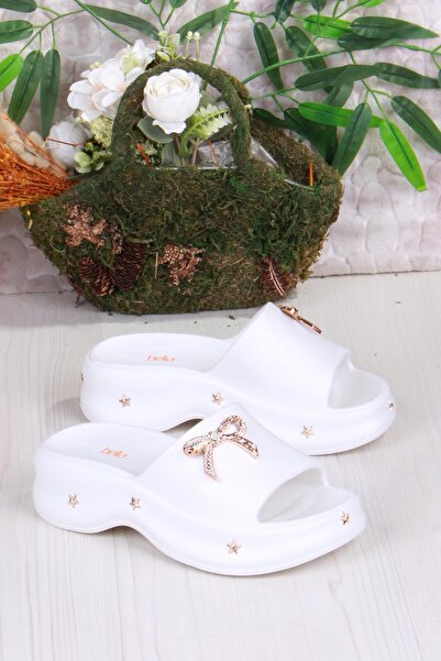 fort E461 Daily Beach Sea Pool Slippers Lightweight Comfortable Flexible Women's Slippers