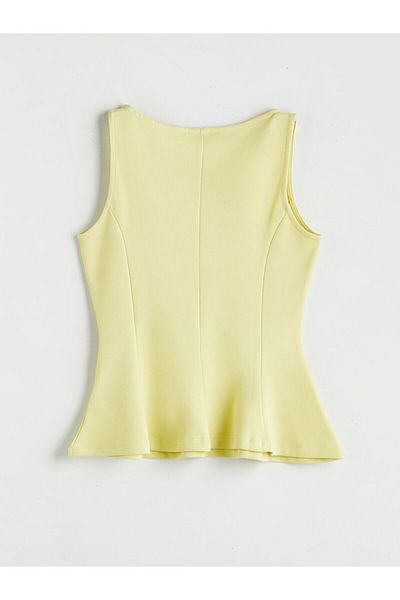 LC Waikiki Μπλούζα Peplum με λαιμόκοψη