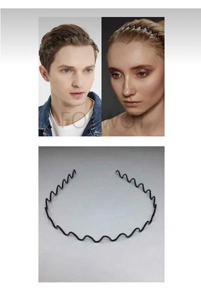 İnDerin Zigzag Metal Crown Women's Men's Athlete's Crown