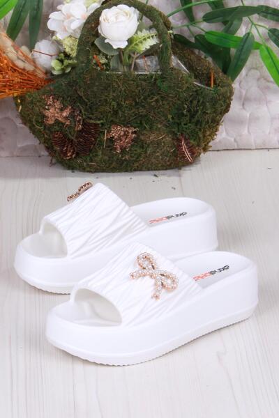 fort E462 Daily Beach Sea Pool Slippers Lightweight Comfortable Flexible Women's Slippers