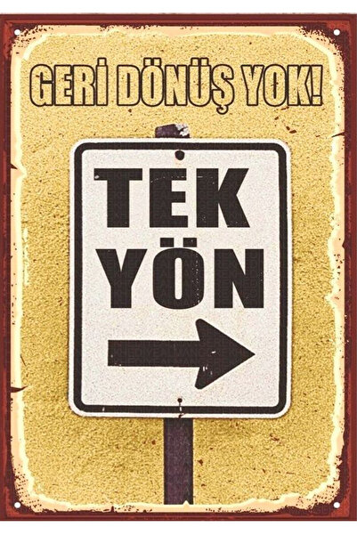 Ahşap Üzeri Canlı Anlamlı Sözler Baskısı Tek Yön!