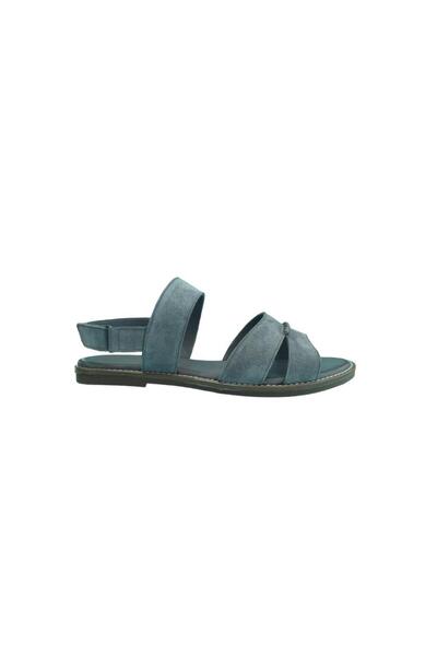 ExtraFit Topuksuz Süet Sandalet 7193