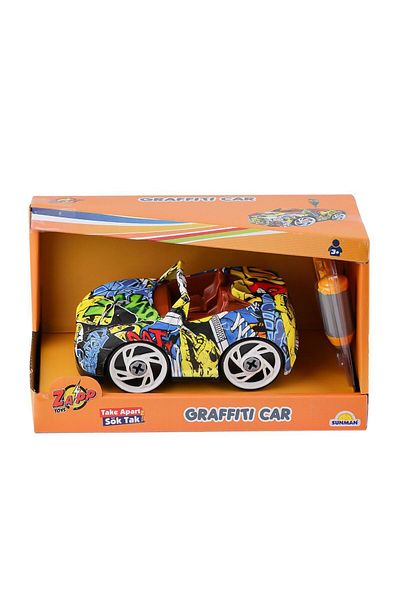 Sunman 4516 Disassembled Grafitti Car -Sunman