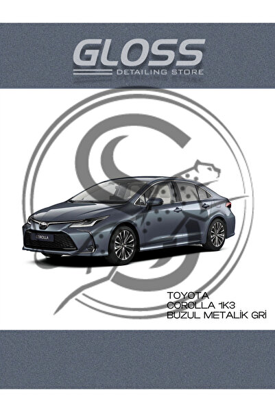 Gloss Detailing Toyota Corolla Buzul Metalik Gri 1k3 - Profesyonel Çizik Ve T...