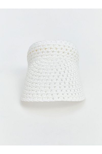LC Waikiki Women's Straw Visor Hat