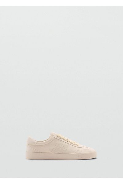 MANGO Woman Lace-up sneakers