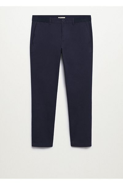 MANGO Pantaloni pentru bărbați bleumarin 17010030