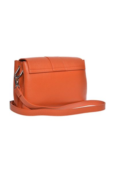 Carla Ferreri Crossbody kabelka 
 100% hovězí kůže 
 Přední magnetické zavírání 
 Vnitřní kapsy na zip 
 Rozměry: 18x23x8 cm 
 Sh