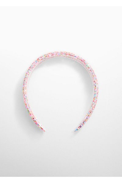 MANGO Rosa Mädchen-Haarband 77030327