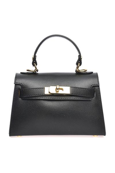 Carla Ferreri Crossbody kabelka 
 100% hovězí kůže 
 Přední kovová přezka 
 Vnitřní kapsa na zip 
 Rozměry: 14,5x19x7