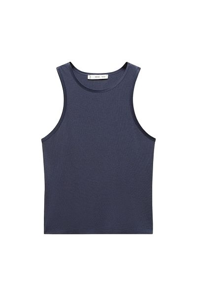 MANGO Woman Дамска блуза Petrol Blue 67018645