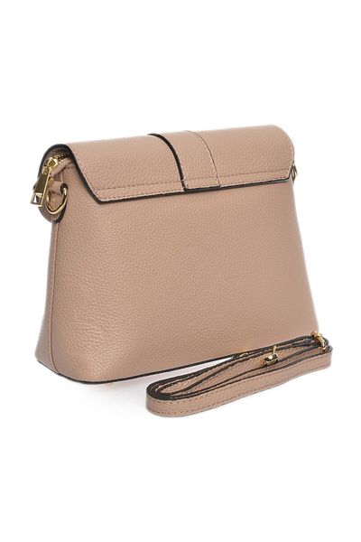 Carla Ferreri Crossbody táska 
 100% tehénbőr 
 Flipover kapocs felső cipzárral 
 Belső cipzáras zseb 
 Méretek: 20x2