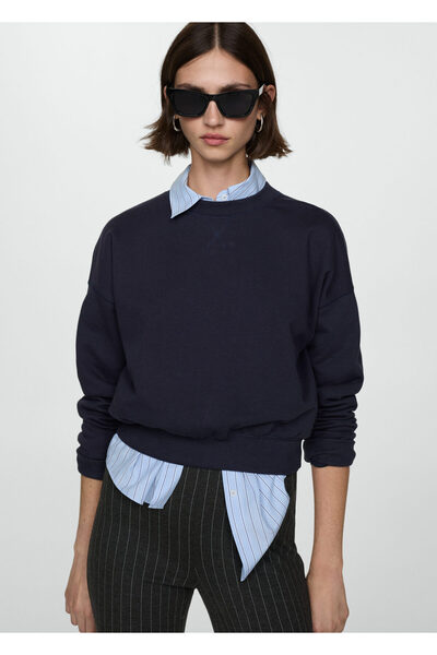 MANGO Gri Kadın Tayt 77085638