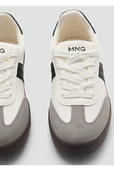 MANGO Erkek Çocuk Beyaz Sneaker