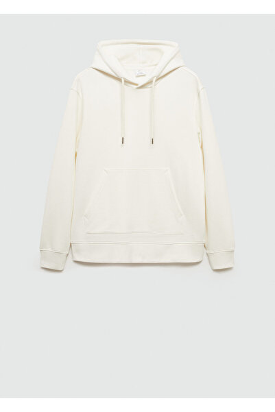 MANGO Woman Natürel Erkek Sweatshirt 77025152
