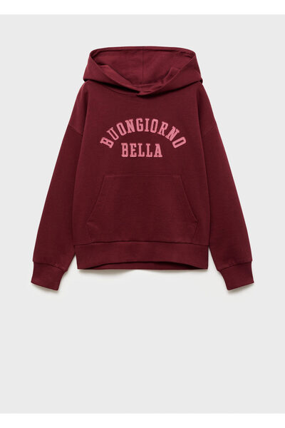 MANGO Wine Kız Çocuk Sweatshirt 77044774