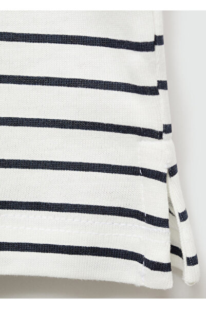 MANGO Εκρού μπλουζάκι για κοριτσάκι 77023285