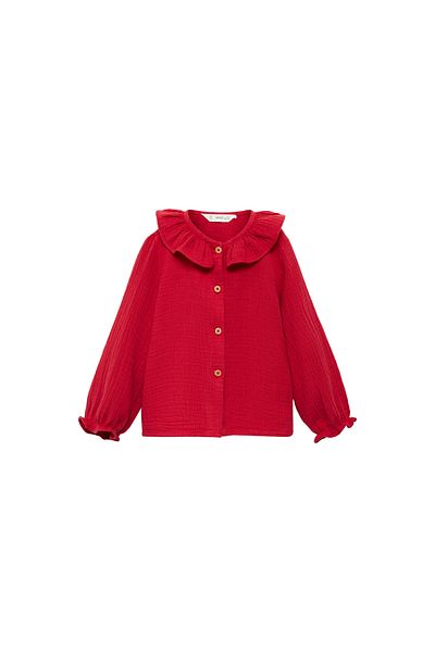MANGO Red Baby Girl Blouse 77061508