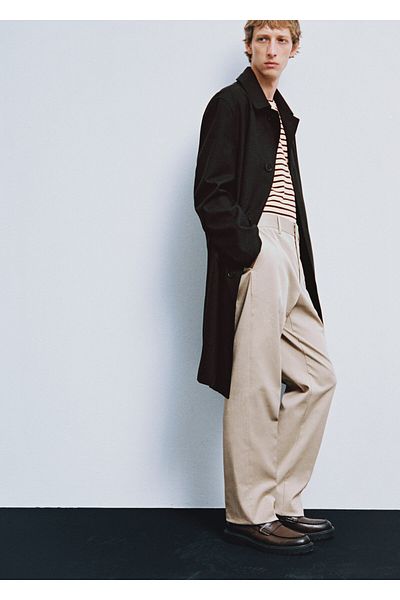MANGO Woman Ανδρικό παντελόνι Mole Grey 77025967