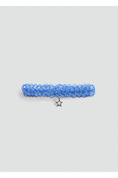 MANGO Woman Colier albastru pentru fete 77004045