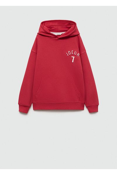 MANGO Boy's Red Sweatshirt