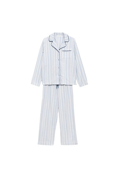 MANGO Woman Mavi Kız Çocuk Pijama Altı 77096727