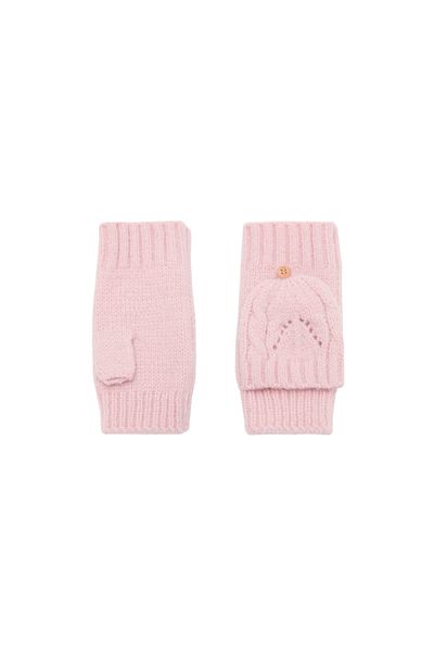 MANGO Blassrosa Mädchenhandschuhe 77015992