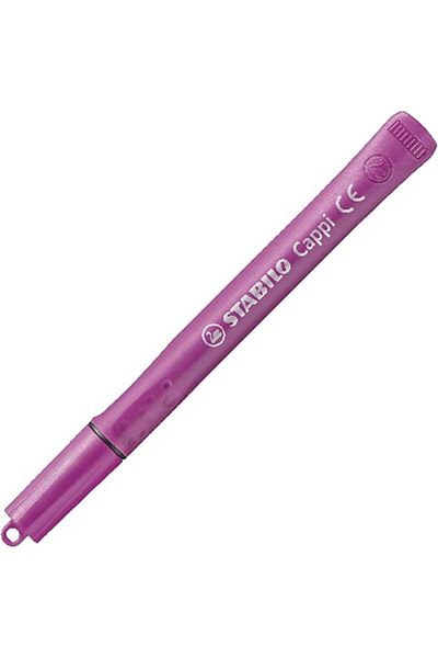 Stabilo Cappi arty - felt tip paint marker - 12 pack - assorted colors + 1 cap ring