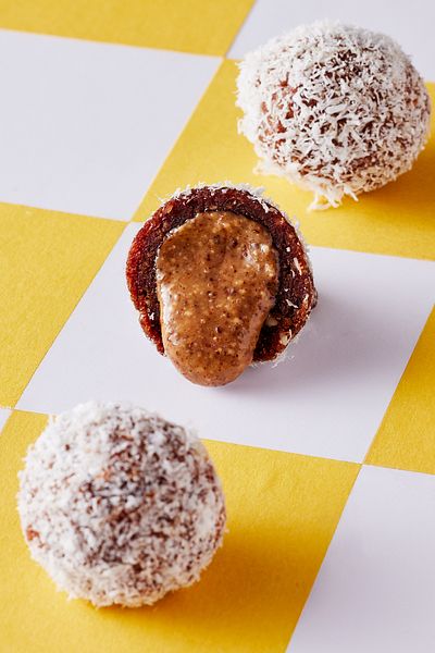 Züber Lokma Lemon Almond Butter Fruit Ball 96 Gr X3 Pieces