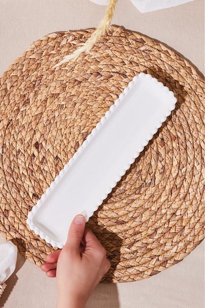 Karaca Carmen Perla 29 Cm Boat Plate
