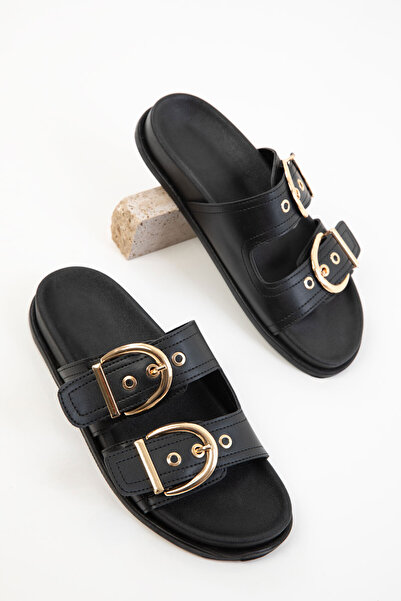 SOHO Čierne dámske papuče 20621