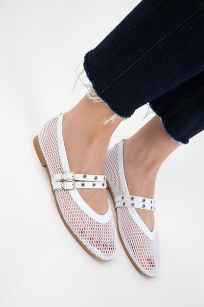 SOHO Beyaz Kadın Babet 20625