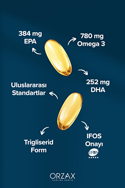 Ocean Omega 3 Balık Yağı 1200 MG 50 Kapsül