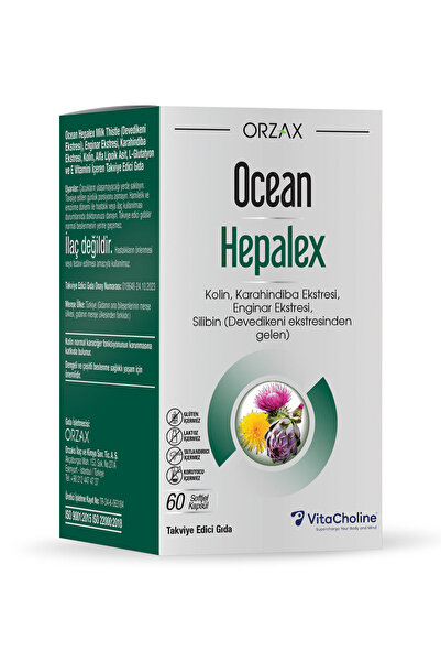 Orzax Ocean Hepalex 60 Softgel Kapsül