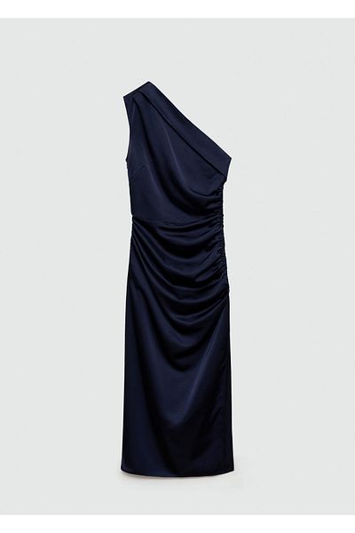MANGO Γυναικείο φόρεμα Midnight Blue 77069055