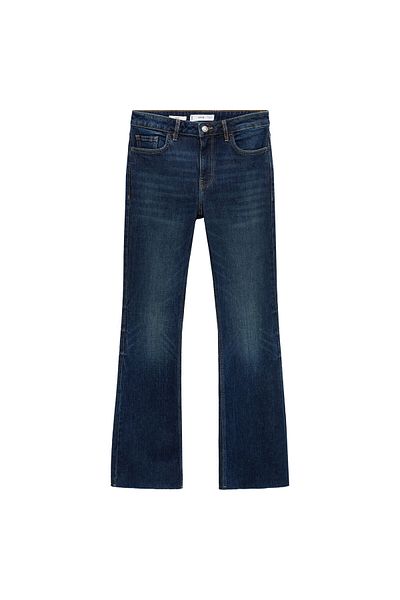 MANGO Blugi de damă din denim închis 87090442