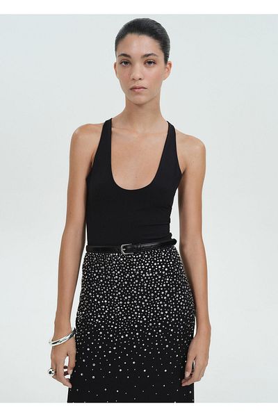 MANGO Woman Black Women's Body 77099074