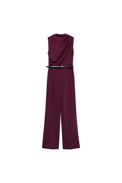 MANGO Set de jos pentru femei Wine - de sus 87074092