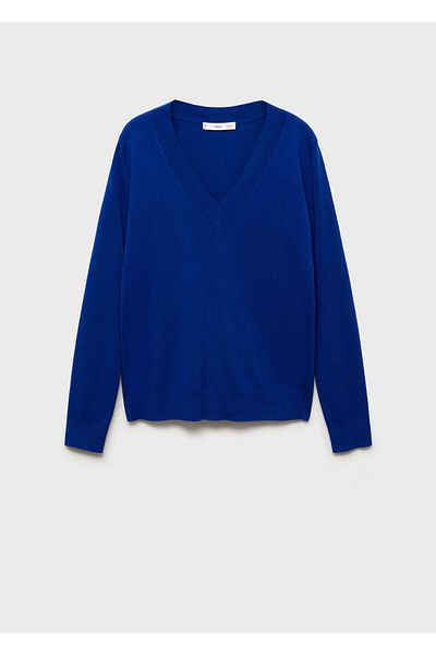 MANGO Γυναικείο πουλόβερ Electric Blue 87040433