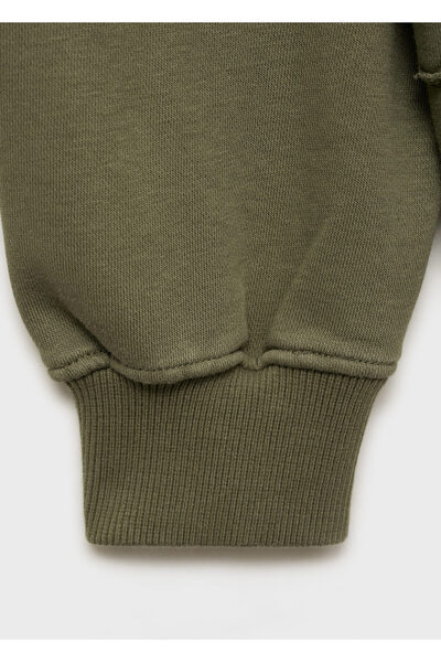 MANGO Haki Kız Çocuk Sweatshirt 87081513
