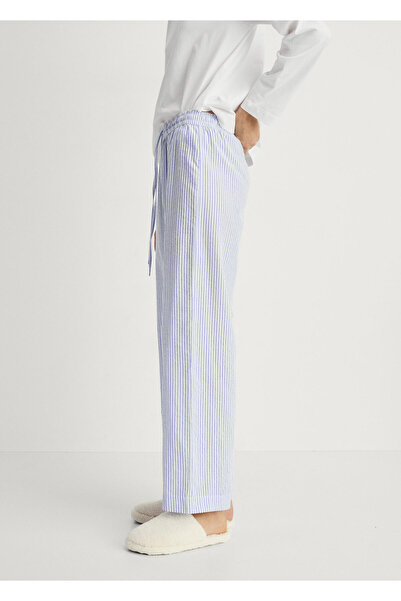 MANGO Porselen Mavi Kadın Pijama Altı 87052889