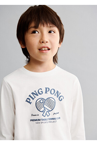 MANGO Woman Erkek Çocuk Mavi Pijama Takımı