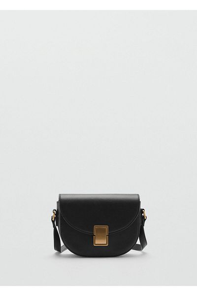 MANGO Black Girl's Shoulder Bag 77056720