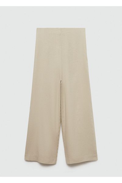 MANGO Pantaloni de damă bej 77092007