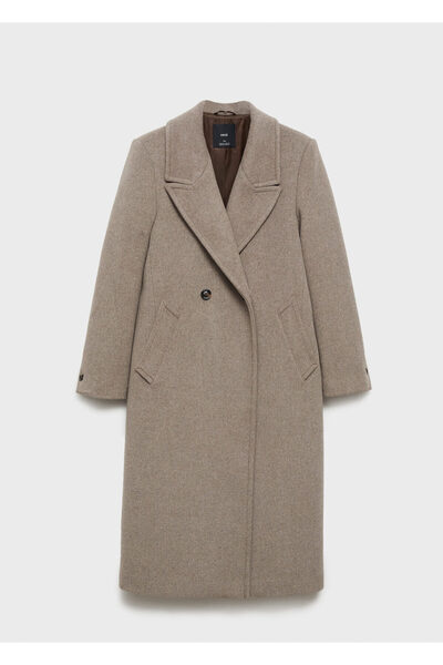 MANGO Γυναικείο παλτό Mole Grey 77097683