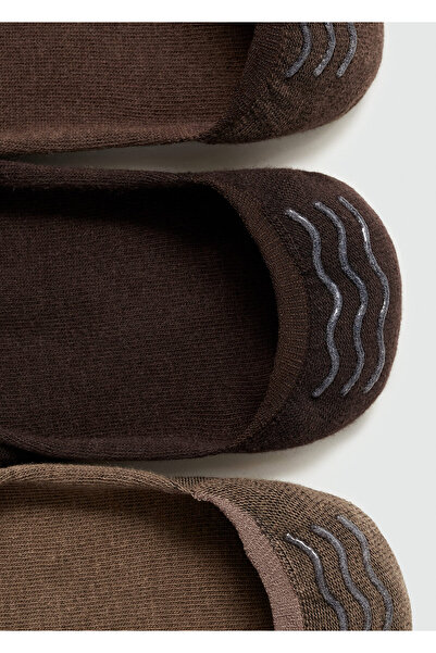 MANGO Braune Herrensocken 77020633