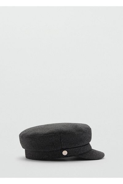 MANGO Woman Gray Women's Hat 77086346