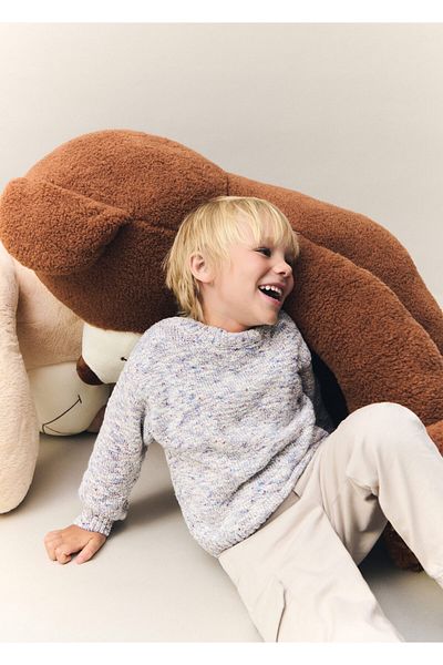 MANGO Baby Boy Natural Sweater